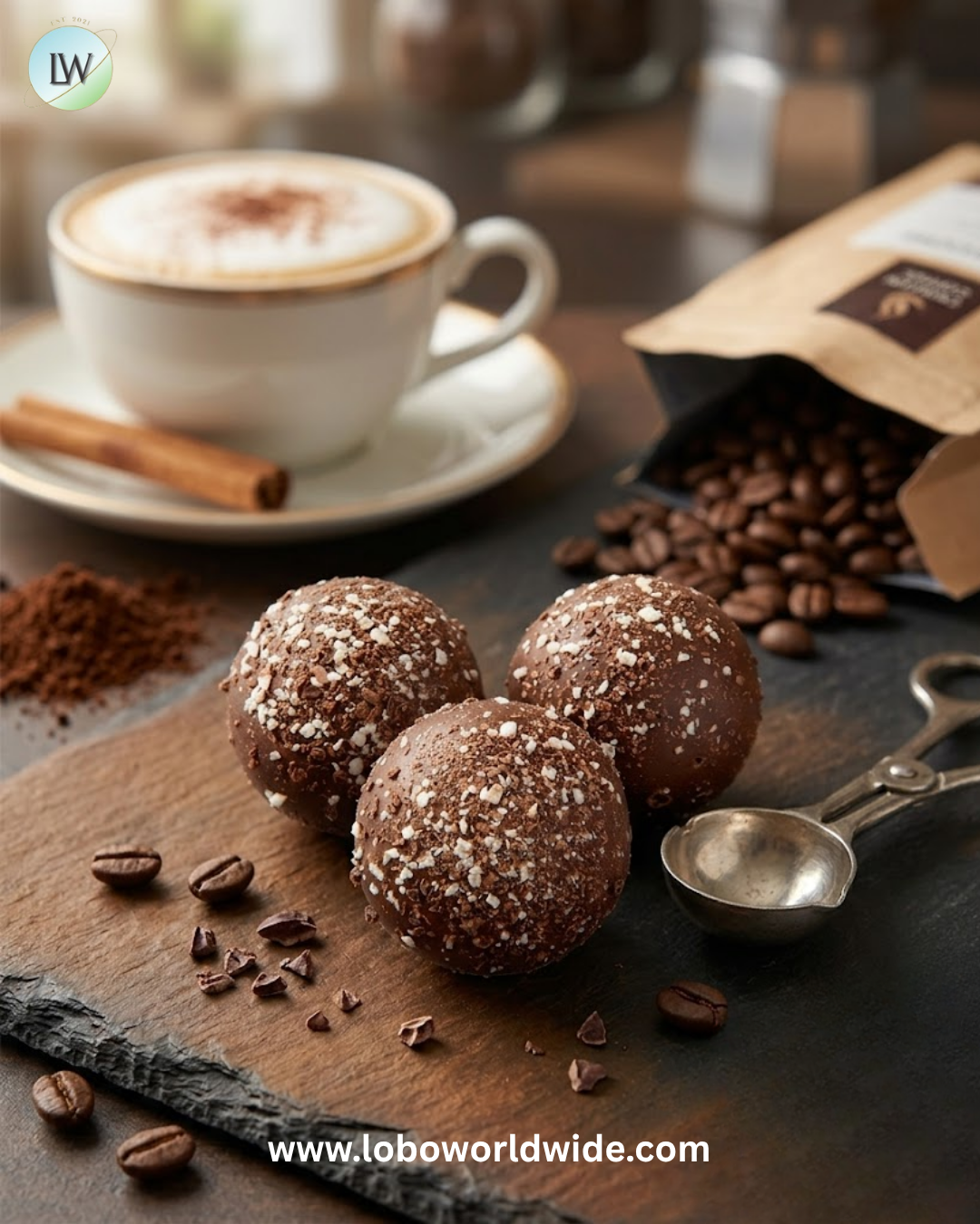 Dessert Birnn Truffles Milk Chocolate - 24ct