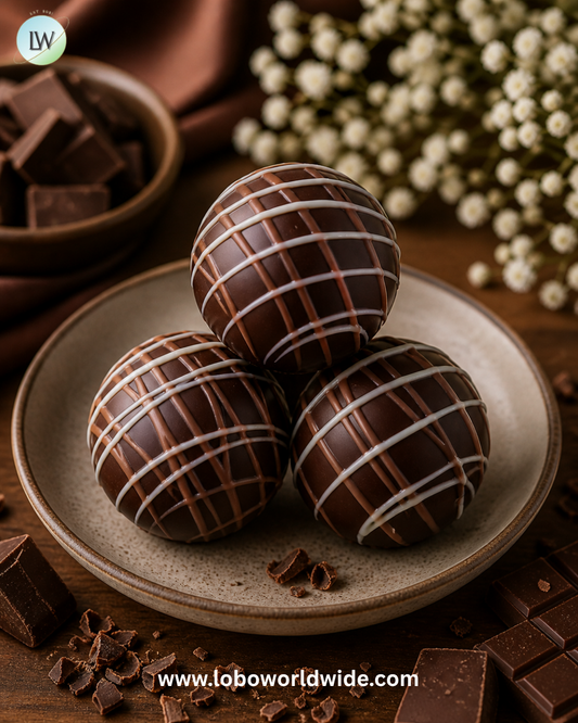 Dessert Birnn Truffles Dark Chocolate - 24ct