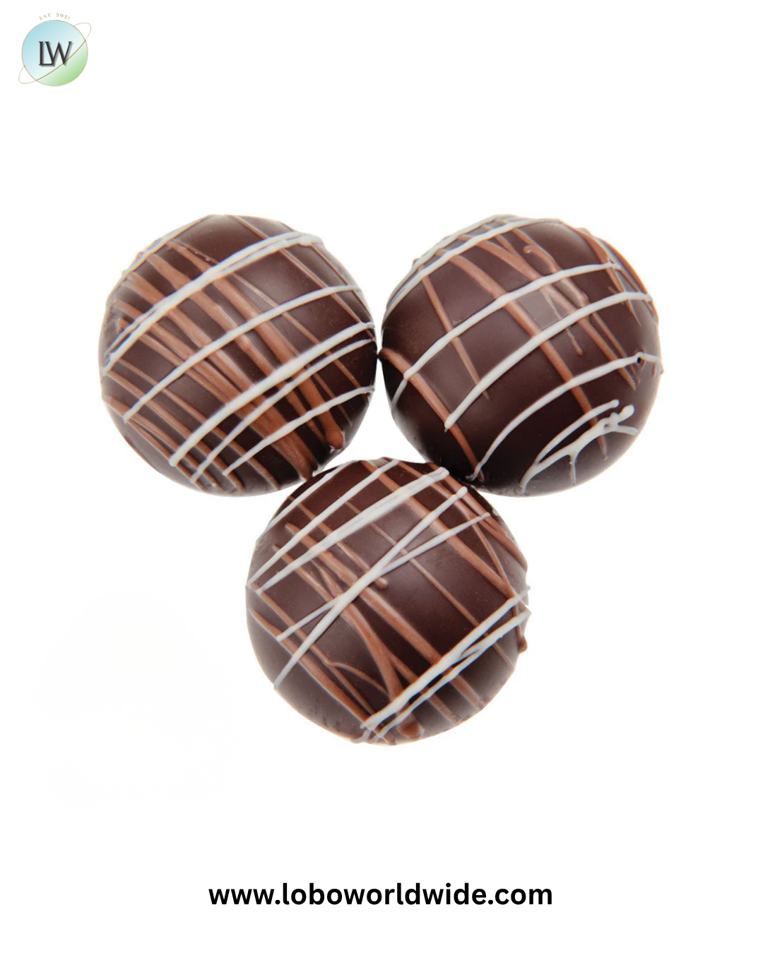 Dessert Birnn Truffles Dark Chocolate - 24ct