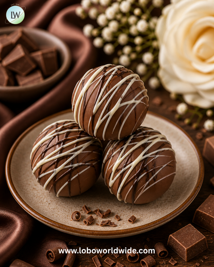 Dessert Birnn Truffles Milk Chocolate - 24ct