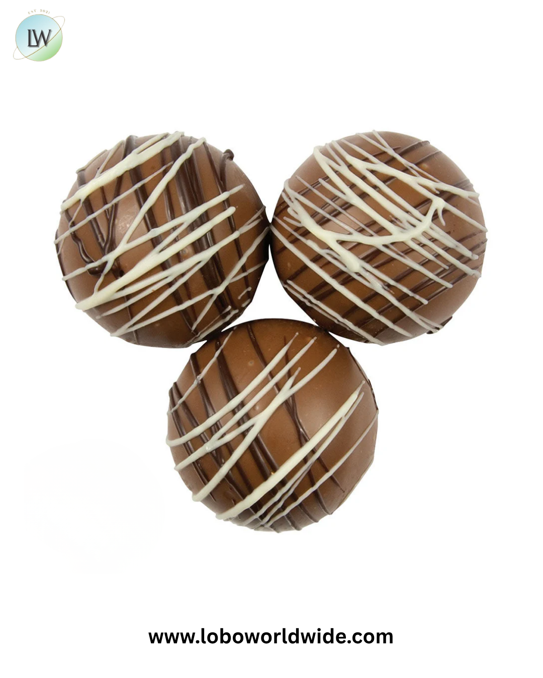 Dessert Birnn Truffles Milk Chocolate - 24ct