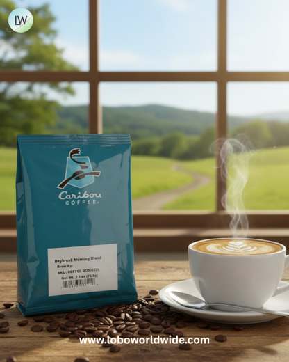 Caribou Coffee 2.5 oz. Coffee – 18/Case (Various Flavours)