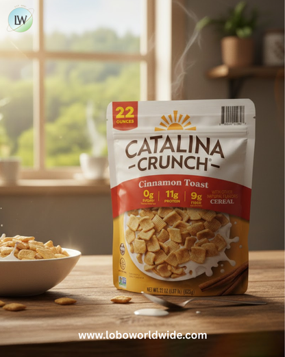 Catalina Crunch Cinnamon Toast Cereal, 22 oz.