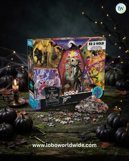 Ceaco – Disney’s The Nightmare Before Christmas 1000-Piece Large Piece Puzzle