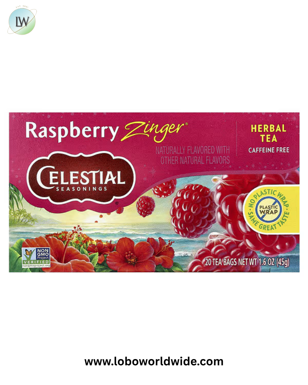 Celestial Seasonings, Herbal Tea, Caffeine Free, 20 Tea Bags, 1.6 oz (47 g)