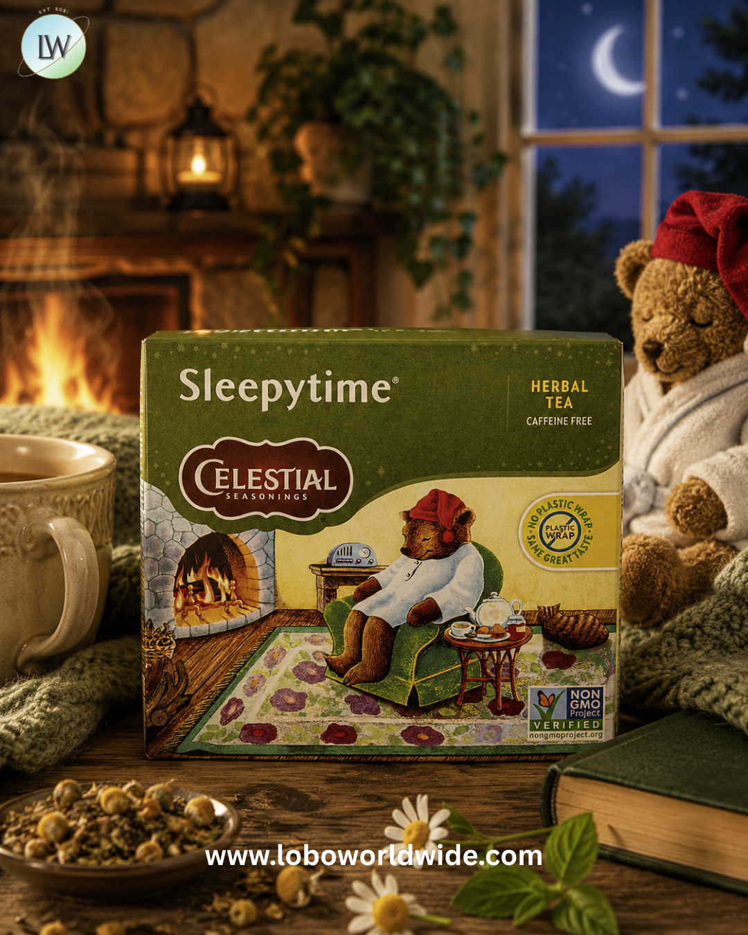 Celestial Seasonings, Herbal Tea, Sleepytime®, Caffeine Free, 40 Tea Bags, 2.1 oz (59 g)