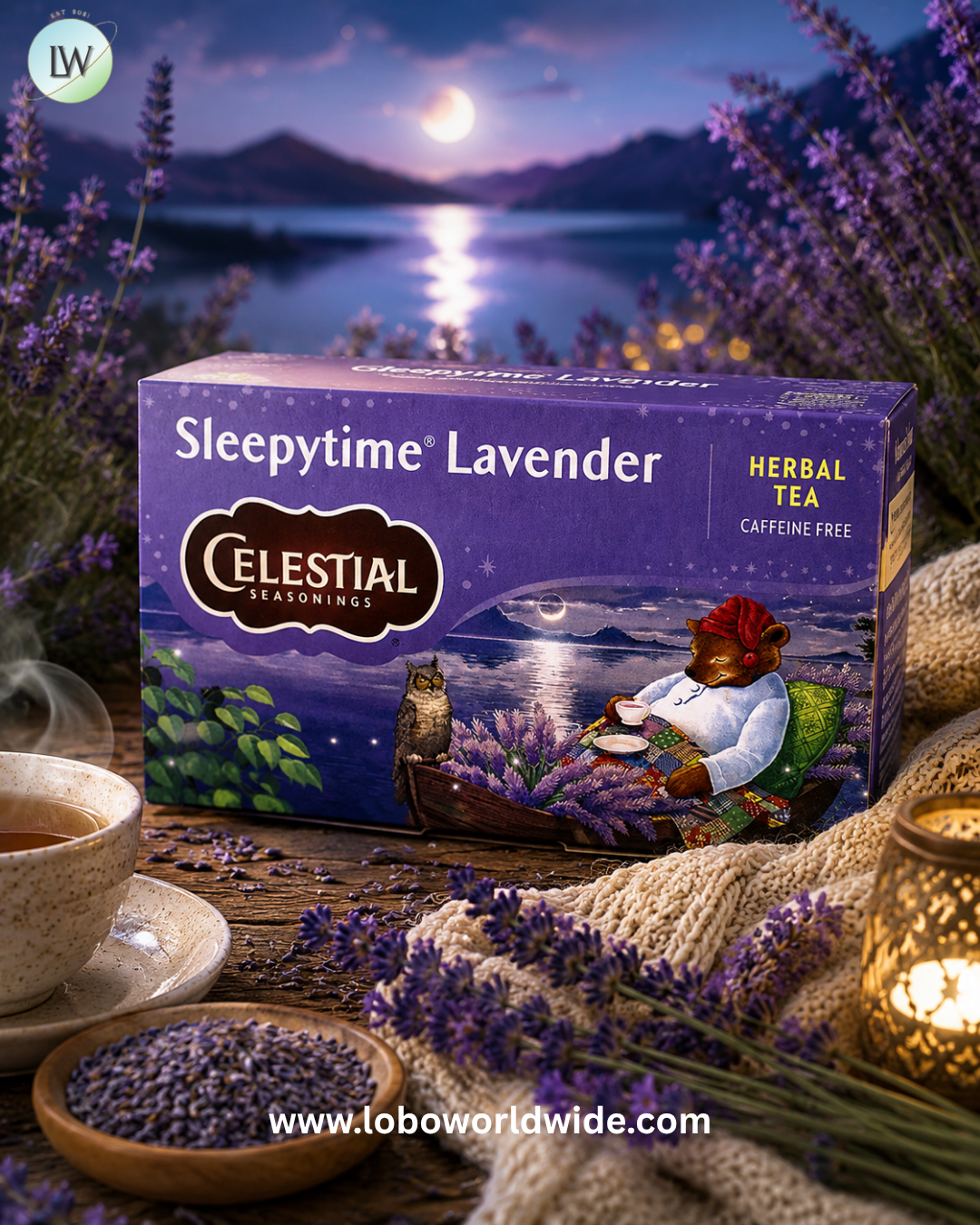 Celestial Seasonings, Herbal Tea, Sleepytime®, Caffeine Free, 20 Tea Bags, 1.1 oz (30 g)