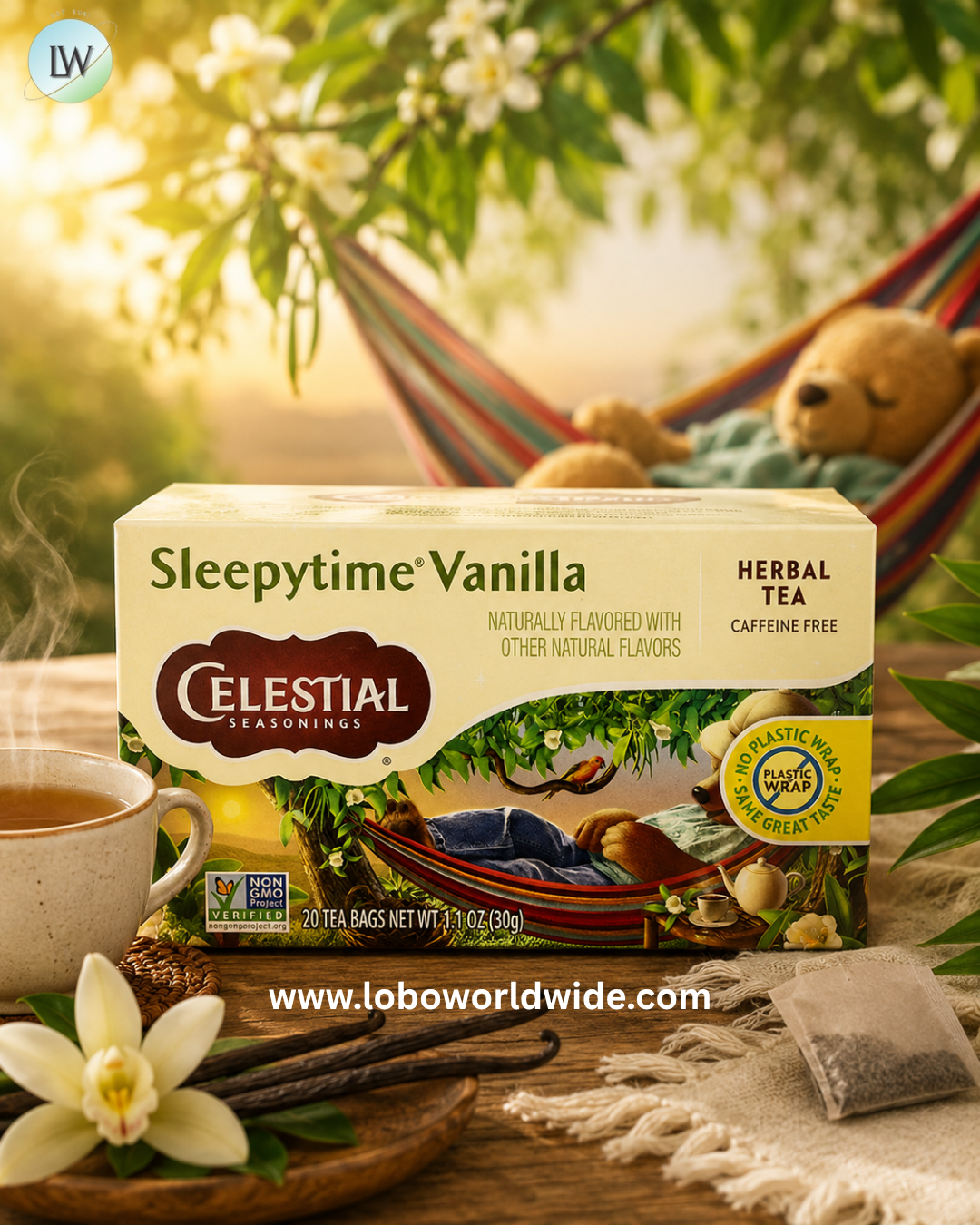 Celestial Seasonings, Herbal Tea, Sleepytime®, Caffeine Free, 20 Tea Bags, 1.1 oz (30 g)