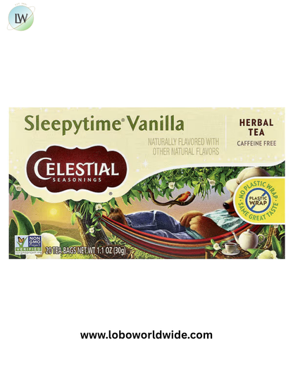 Celestial Seasonings, Herbal Tea, Sleepytime®, Caffeine Free, 20 Tea Bags, 1.1 oz (30 g)