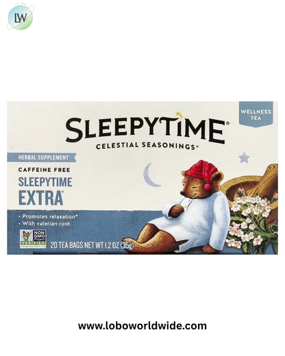 Celestial Seasonings, Wellness Tea, Caffeine Free, 20 Tea Bags, 1.2 oz (35 g)