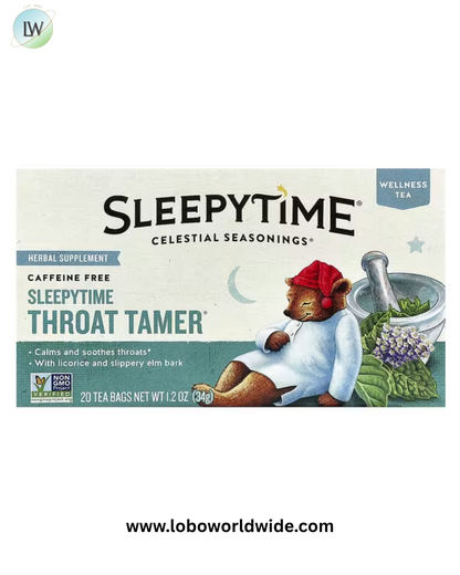 Celestial Seasonings, Wellness Tea, Caffeine Free, 20 Tea Bags, 1.2 oz (35 g)