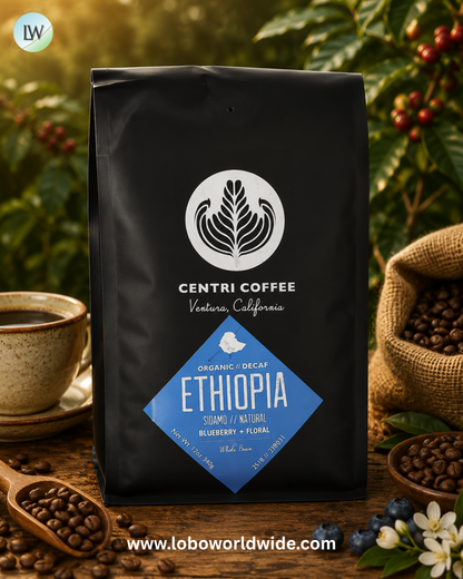 Centri Coffee, Centri Coffee, Whole Bean, Decaf, 12 oz (340 g)