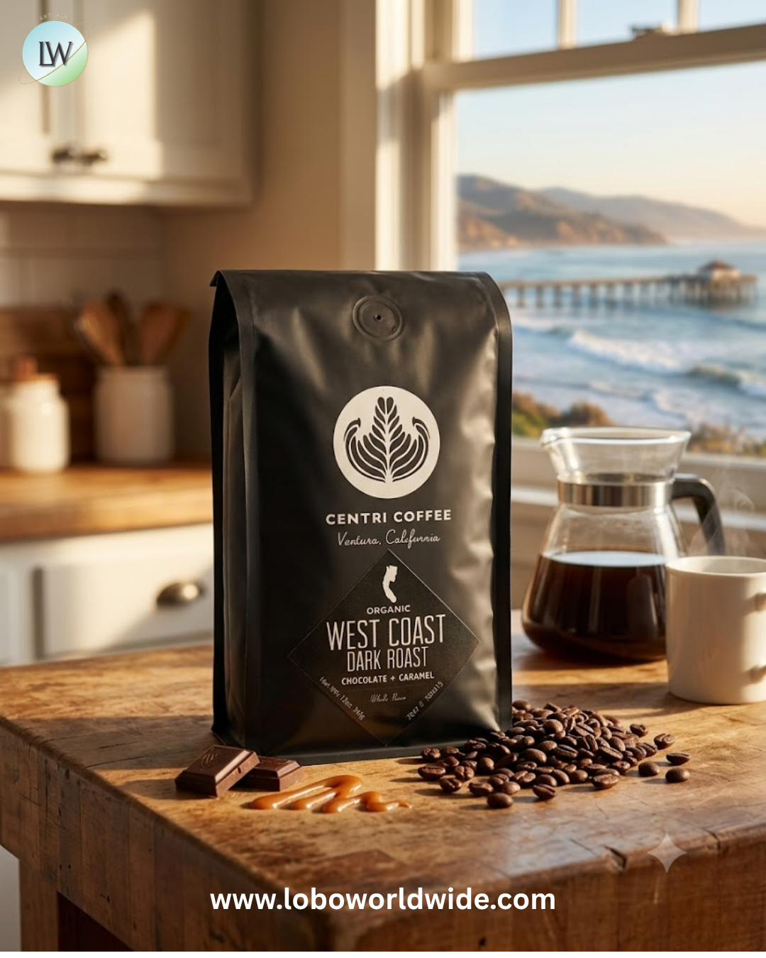 Centri Coffee, Centri Coffee, Whole Bean, 12 oz (340 g)