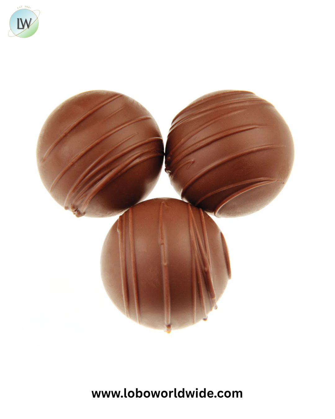 Champagne Dessert Truffles Birnn Milk Chocolate - 24ct