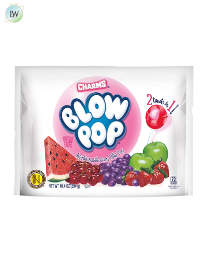 Charms Blow Pop Assorted Flavor Lollipops, 10.4 oz.
