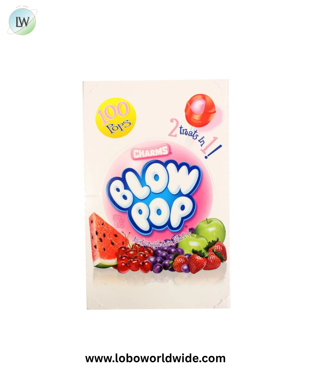 Charms Blow Pops Assorted 100 Piece