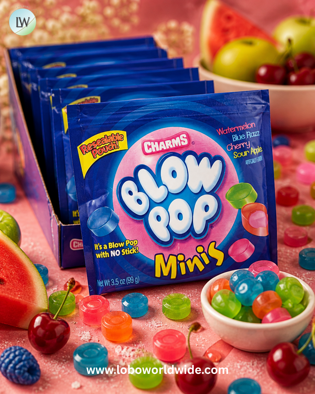 Charms Blow Pops Minis - 12ct