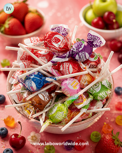 Charms Mini Pops Assorted lollipops - 30lb Bulk