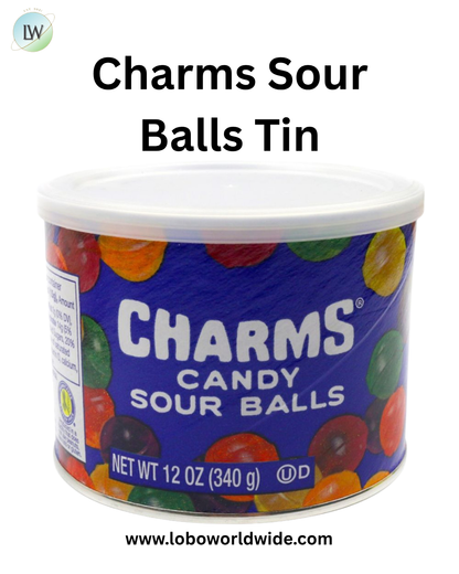 Charms Sour Balls Tin