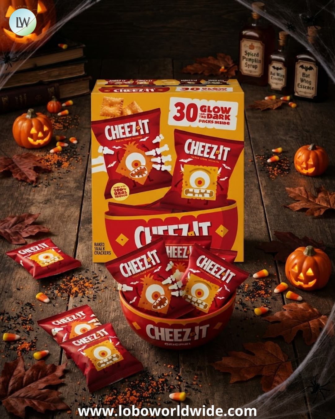 Cheez-It Cheese Crackers, Baked Snack Crackers, Original, 1 oz, 30 pk.