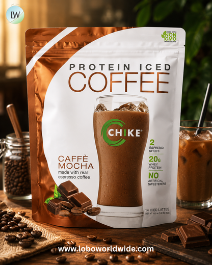 Chike Nutrition, Protein Iced Coffee, Caffe Mocha, 16.3 oz (462 g)