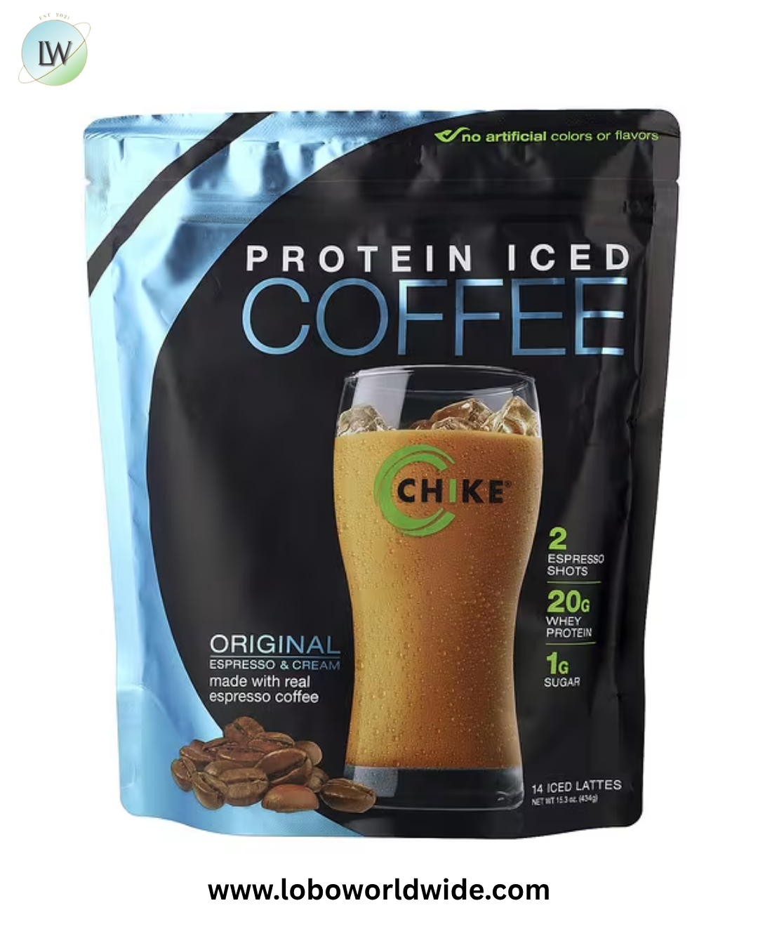 Chike Nutrition, Protein Iced Coffee, Original, 15.3 oz (434 g)