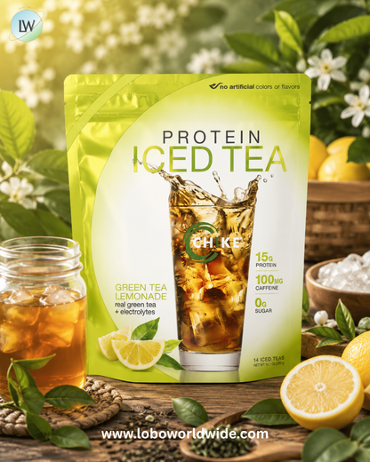 Chike Nutrition, Protein Iced Tea, 10.1 oz (287 g)