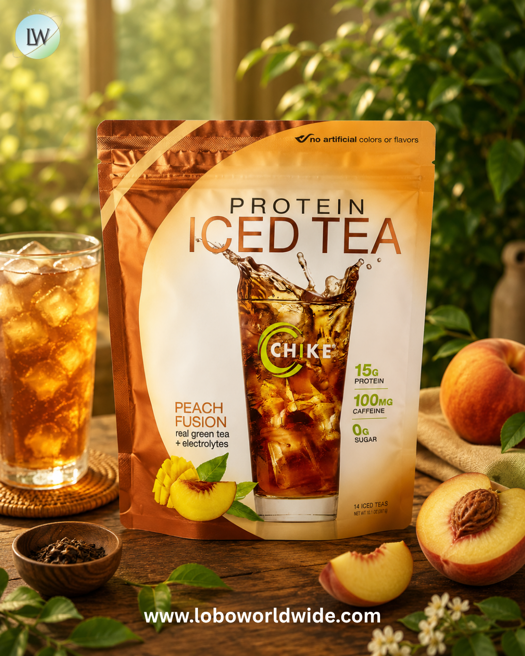 Chike Nutrition, Protein Iced Tea, 10.1 oz (287 g)