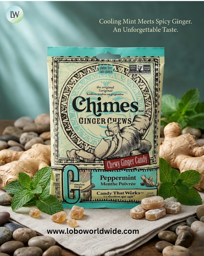 Chimes, Ginger Chews, 5 oz (141.8 g)