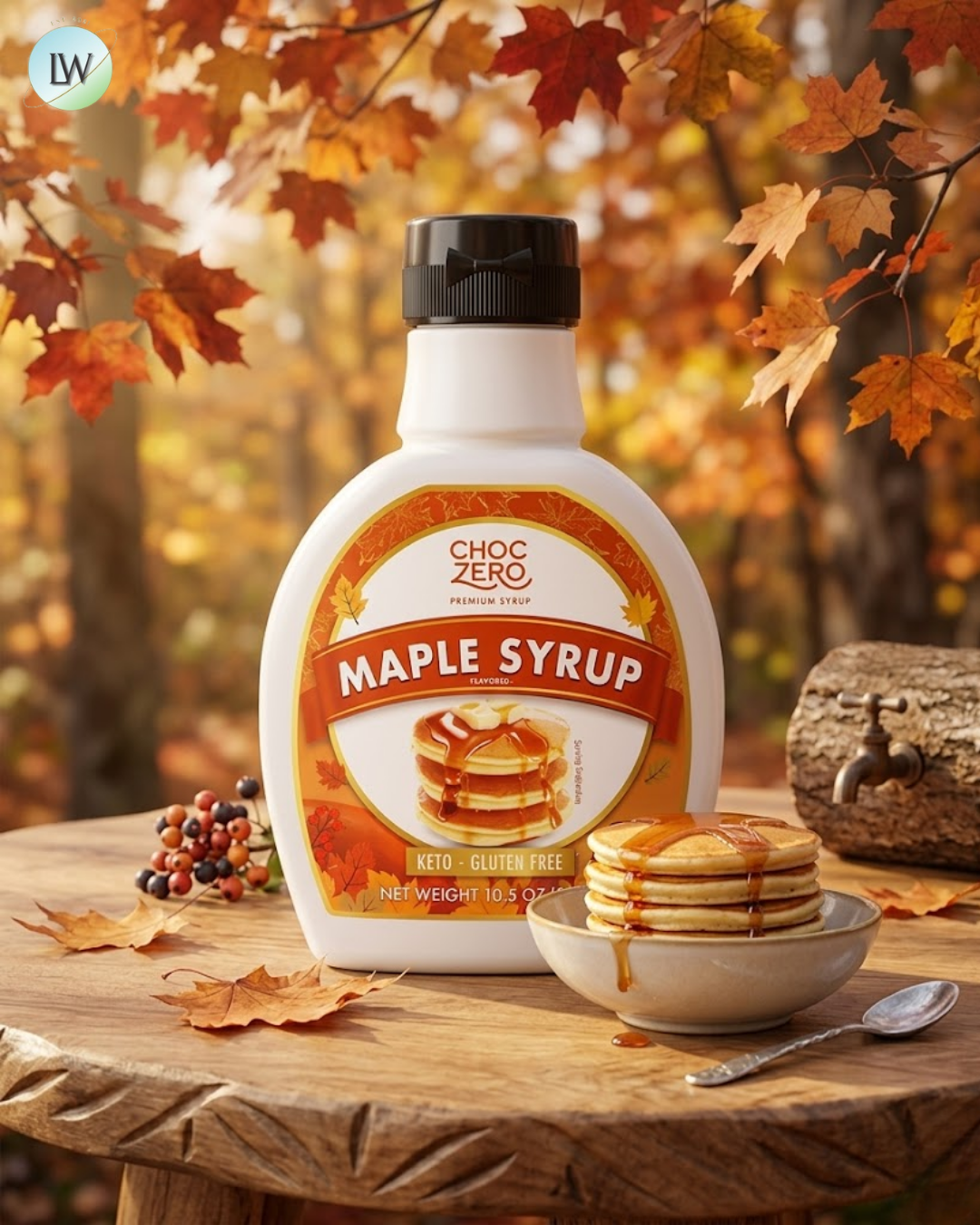 ChocZero, Maple Syrup, 10.5 oz (300 g)