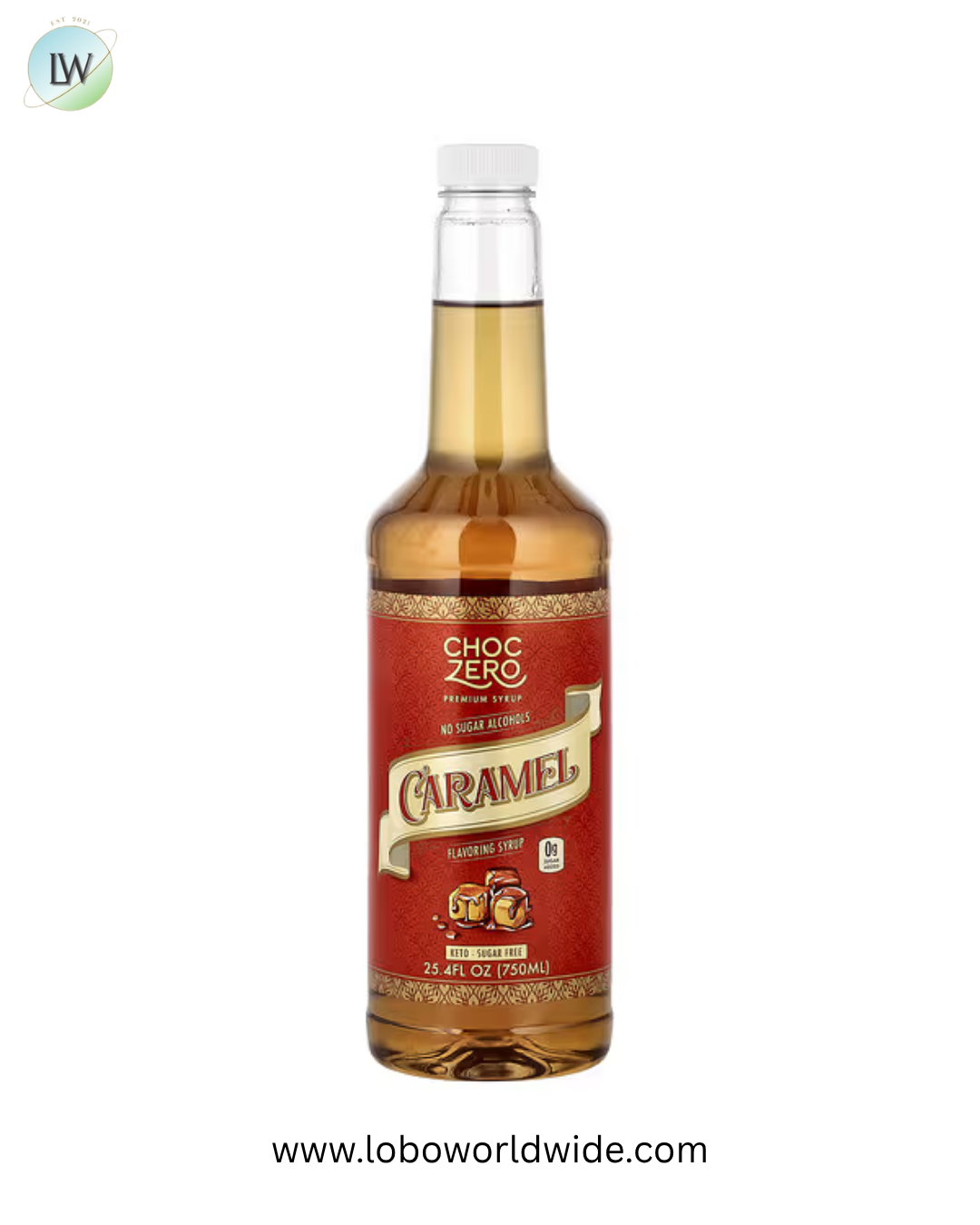 ChocZero, Premium Syrup, Sugar Free, 25.4 fl oz (750 ml)