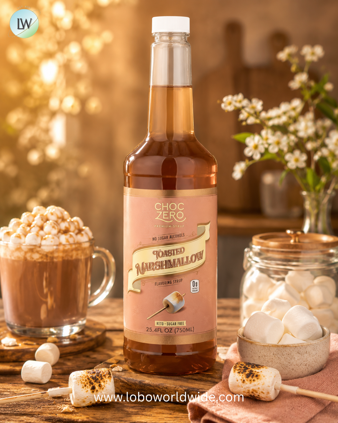ChocZero, Premium Syrup, Sugar Free, 25.4 fl oz (750 ml)