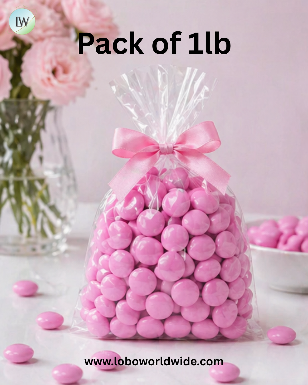 Chocolate Gems - Pink