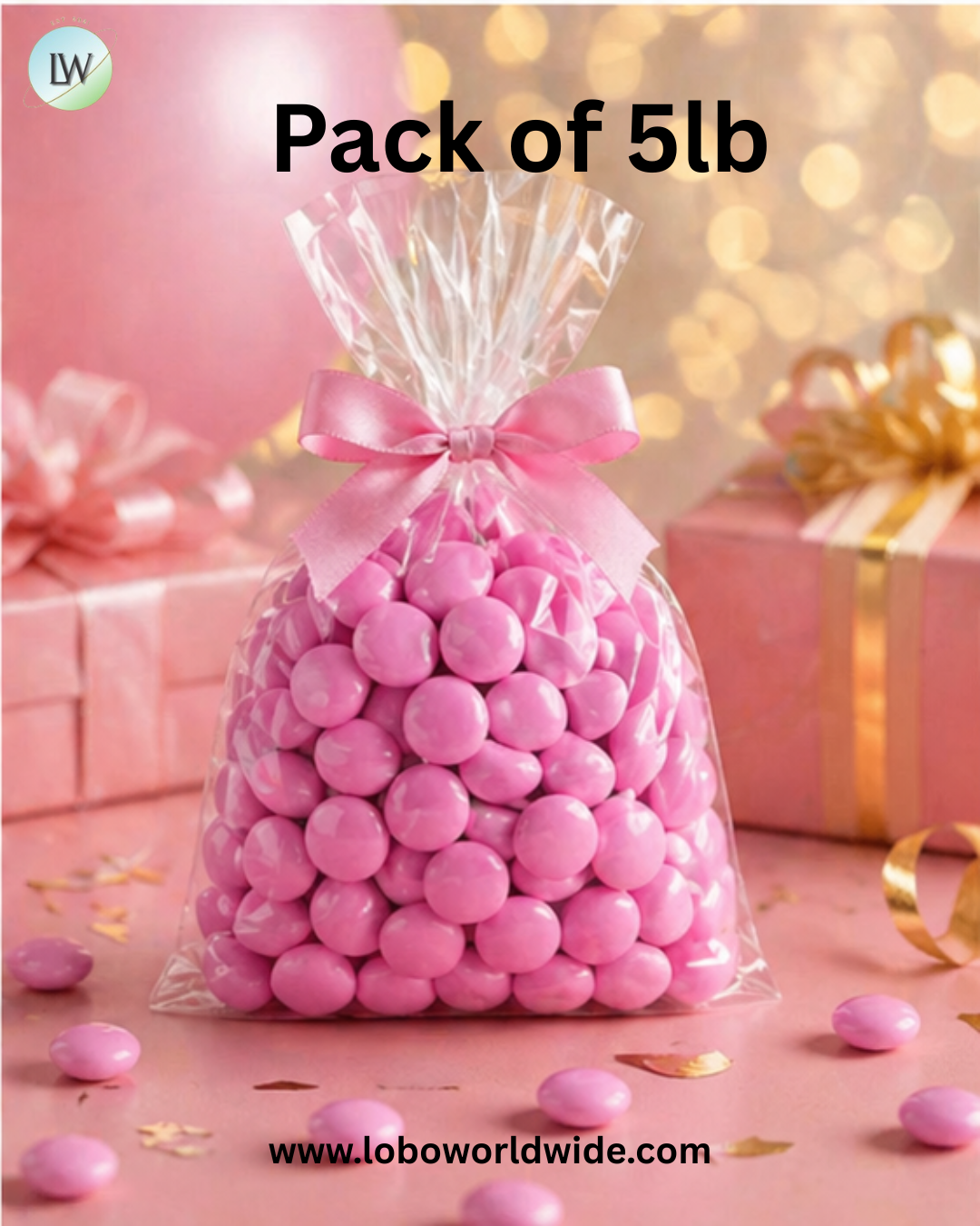 Chocolate Gems - Pink