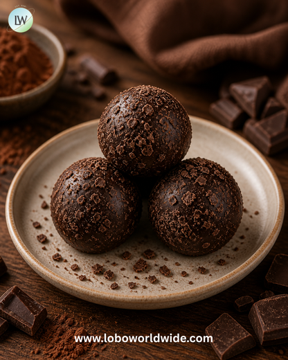 Chocolate Dessert Truffles Chocolate Birnn - 24ct