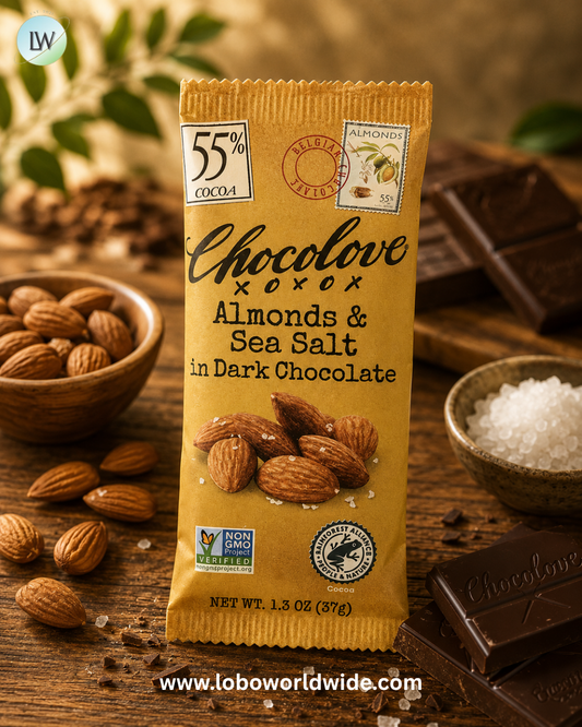 Chocolove, Dark Chocolate, 55% Cocoa