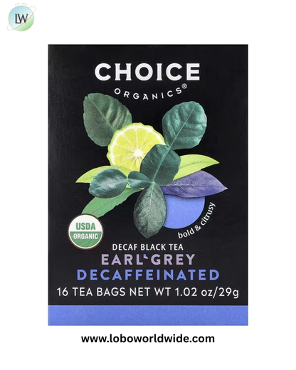 Choice Organics, Black Tea, 16 Tea Bags