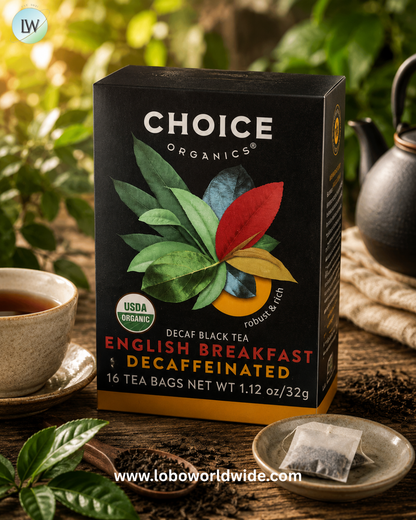 Choice Organics, Black Tea, 16 Tea Bags