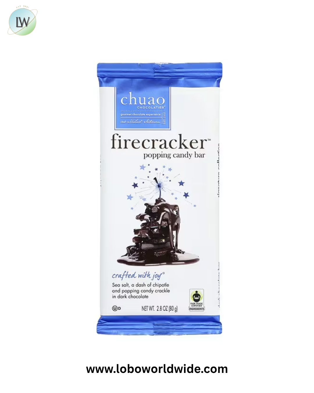 Chuao Chocolatier, Dark Chocolate Bar, 2.8 oz (80 g)