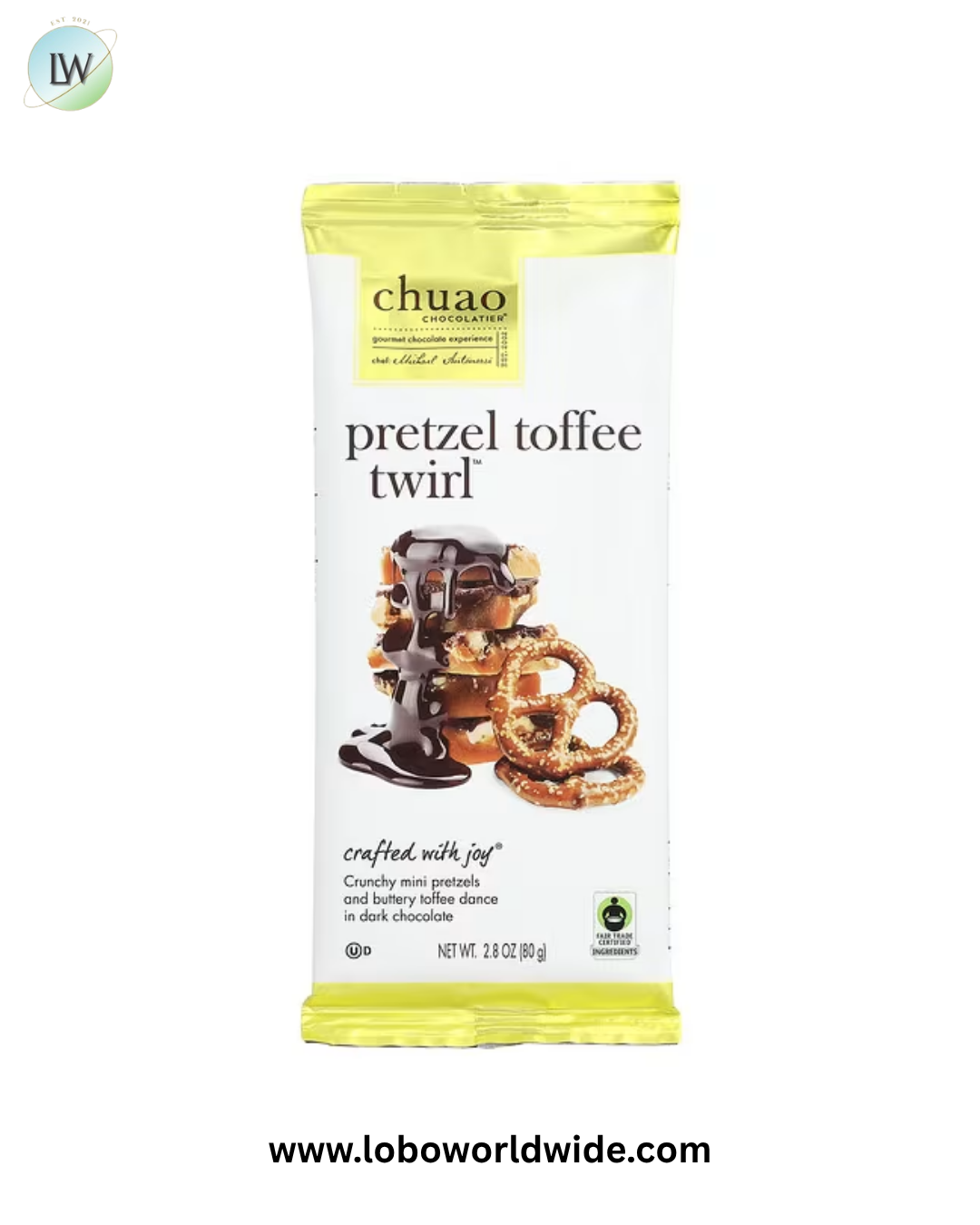 Chuao Chocolatier, Dark Chocolate Bar, 2.8 oz (80 g)