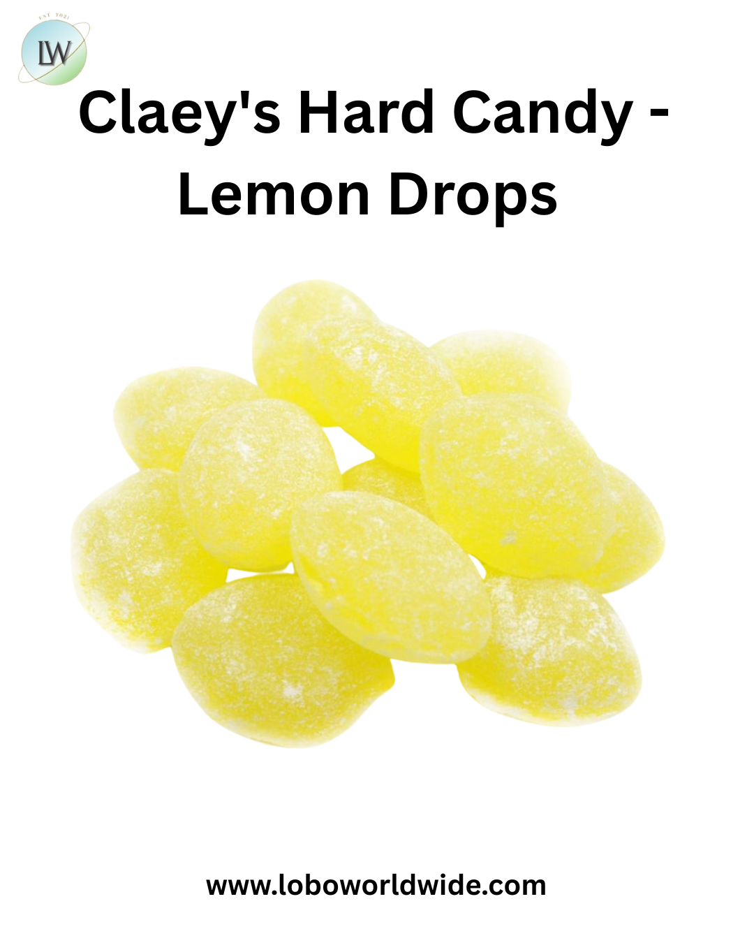 Claey's Hard Candy-Lemon Drops