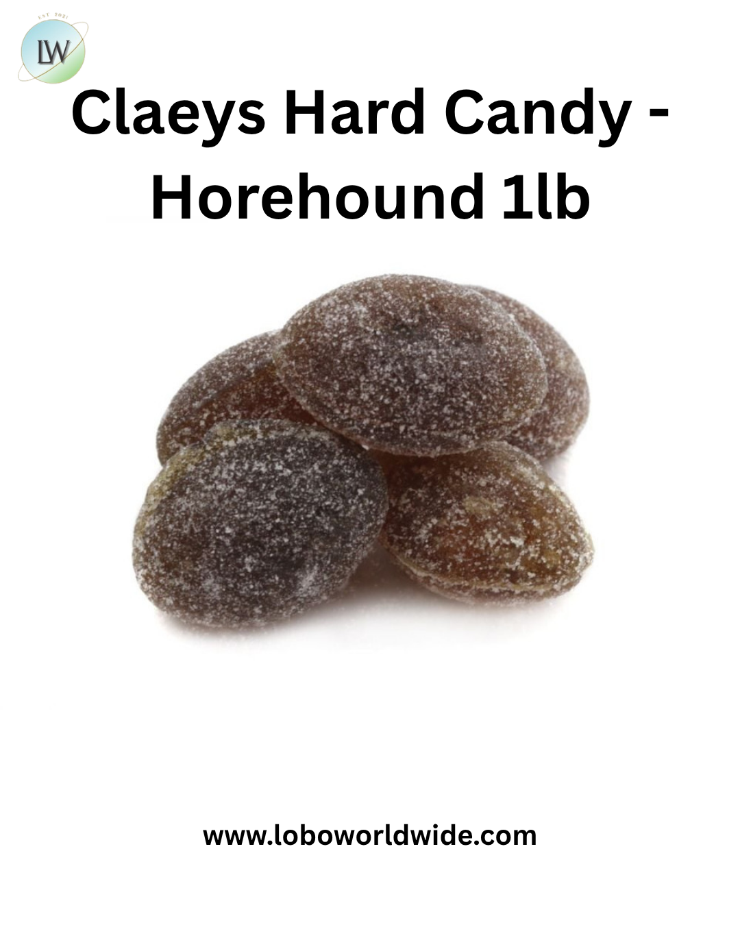 Claeys Hard Candy - Horehound
