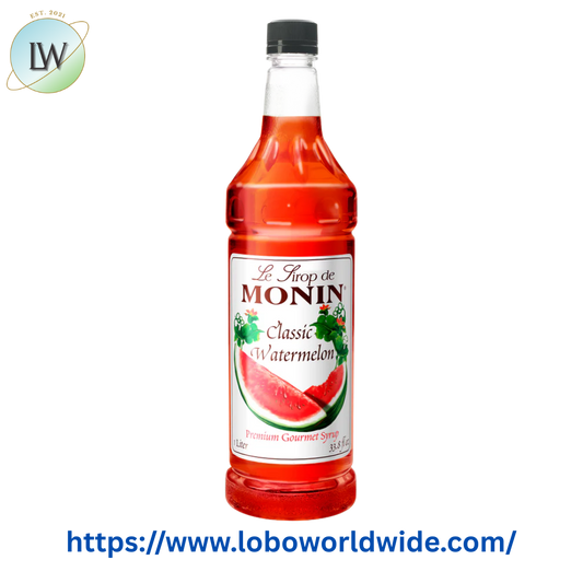 Monin Premium Watermelon Flavoring Syrup 1 Liter