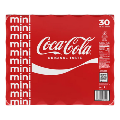 Coca-Cola Mini, 7.5 fl oz, 30-count