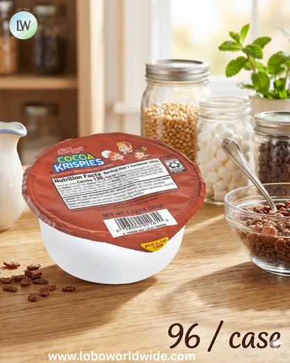 Kellogg's Cereal Single-Serve Bowl Pack 1 oz. - 96/Case