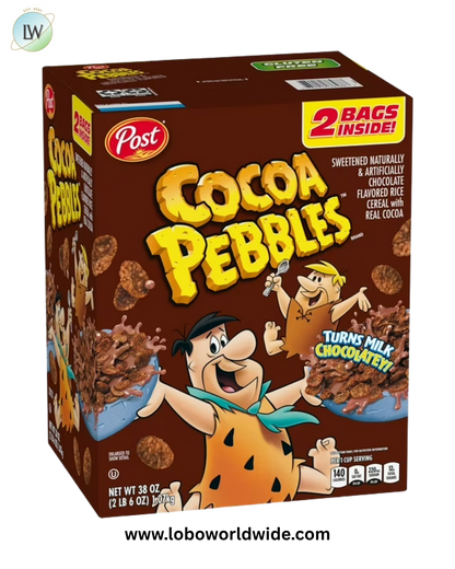 Cocoa Pebbles Cereal, 38 oz.