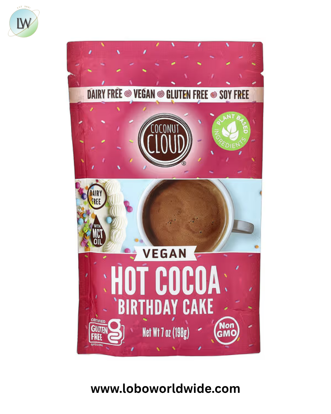 Coconut Cloud, Vegan Hot Cocoa, 7 oz (198 g)