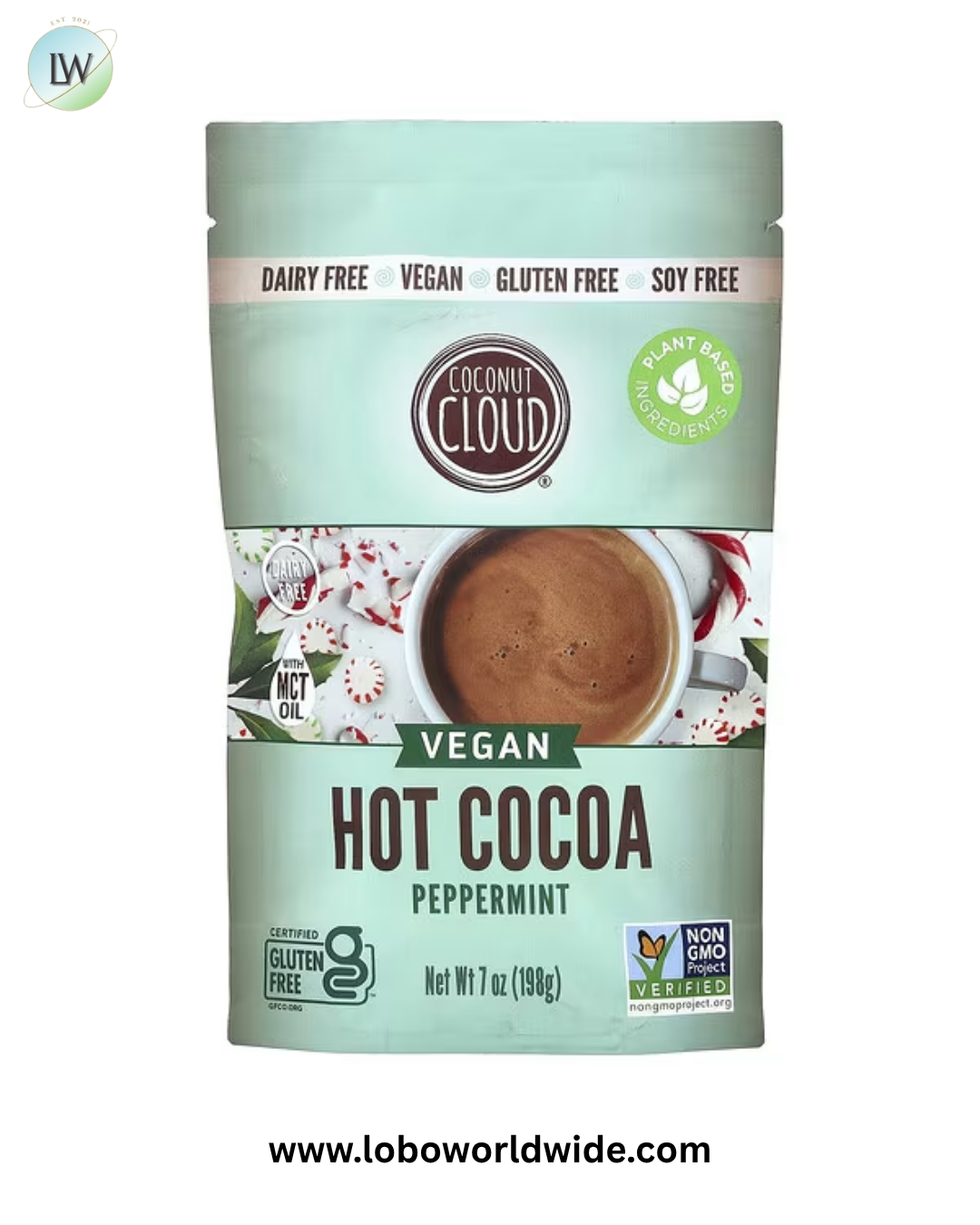 Coconut Cloud, Vegan Hot Cocoa, 7 oz (198 g)