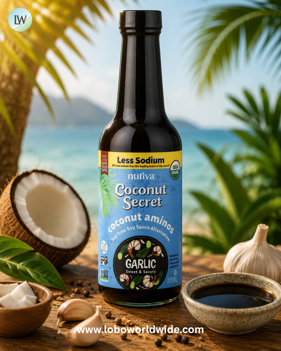 Coconut Secret, Coconut Aminos, 10 fl oz (296 ml)