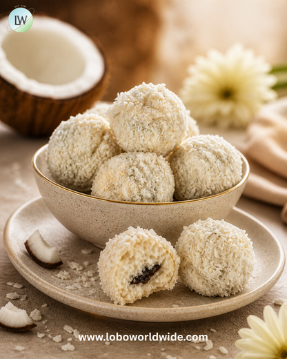 Coconut Snowballs Chocolate Coconut Balls by Asher's - 5lb